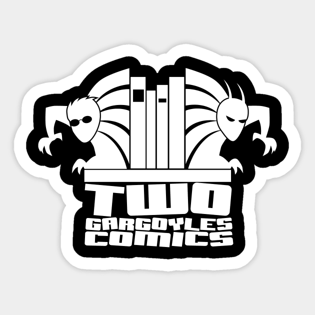 Two Gargoyles Comics Logo Sticker by Twogargs